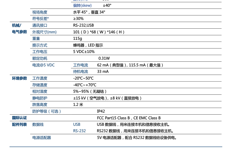 新大陆NLS-OY20-RF开云app官网下载苹果详细参数